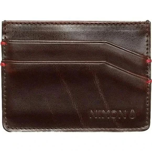 Nixon Legacy Card Wallet, dark brown - Picture 1 of 5
